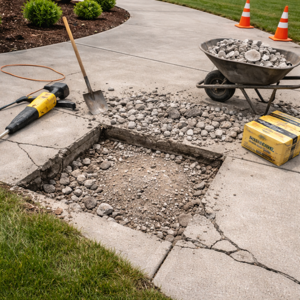 Concrete repair services in Statesville NC